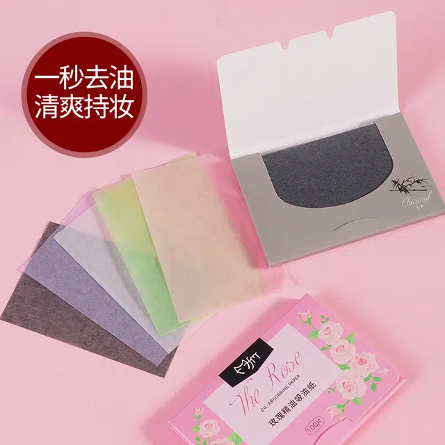舒小奢吸油纸面部控油化妆女春夏清爽便携式香氛去油纸面纸脸部清洁面多款式