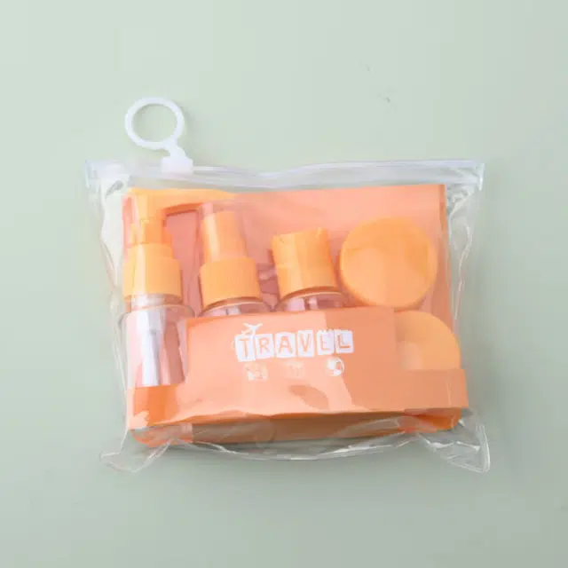 舒小奢分装瓶套装化妆品旅行便携小样密封防漏乳液面霜喷雾瓶按压泵头瓶多功能 收纳便携