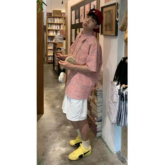 单爵 泡泡纱舒适百搭短袖衬衫 男女同款