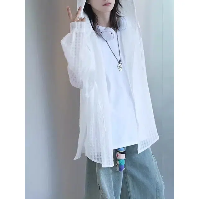 单爵 连帽速干薄款防晒服 男女同款