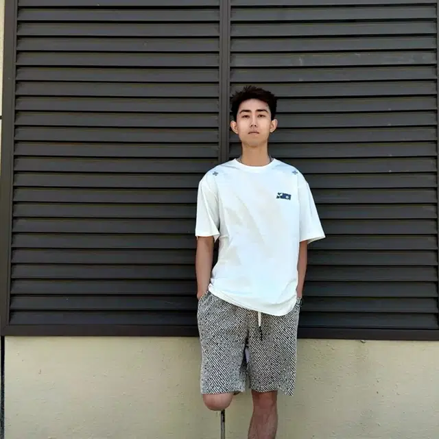 单爵 条纹外穿美式抽绳运动裤子高级感宽松五分裤休闲短裤 男女同款