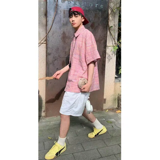 单爵 泡泡纱舒适百搭短袖衬衫 男女同款