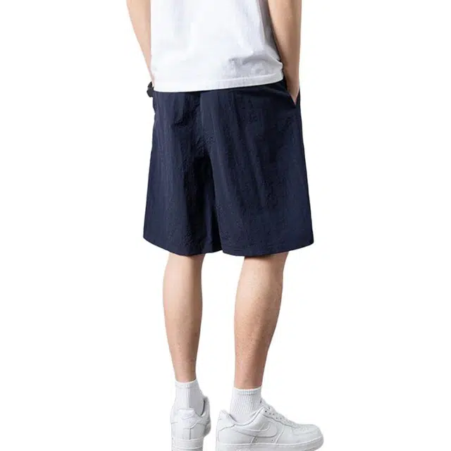 单爵 通勤潮流设计感基础款休闲短裤 男女同款