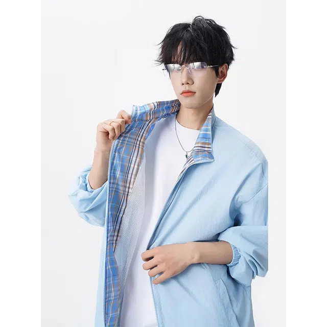 单爵 时尚时髦薄款潮牌防晒服 男女同款