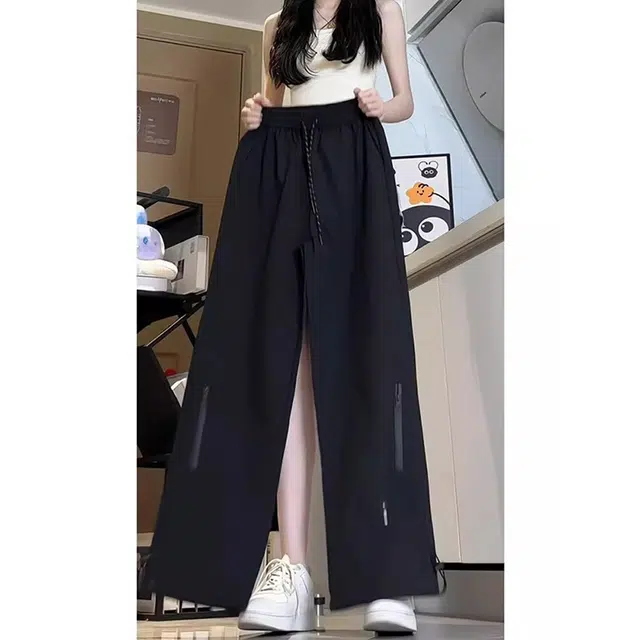 单爵 工装时尚舒适潮流百搭复古宽松直筒休闲裤 男女同款