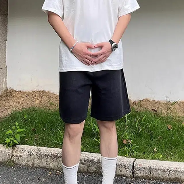 单爵 五分运动夏季潮牌重磅休闲短裤 男女同款