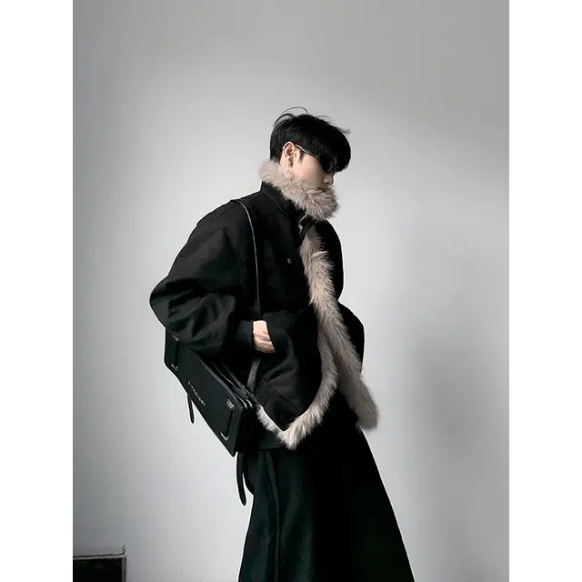 单爵 加绒短款舒适时尚棉服 男女同款