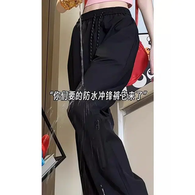 单爵 工装时尚舒适潮流百搭复古宽松直筒休闲裤 男女同款