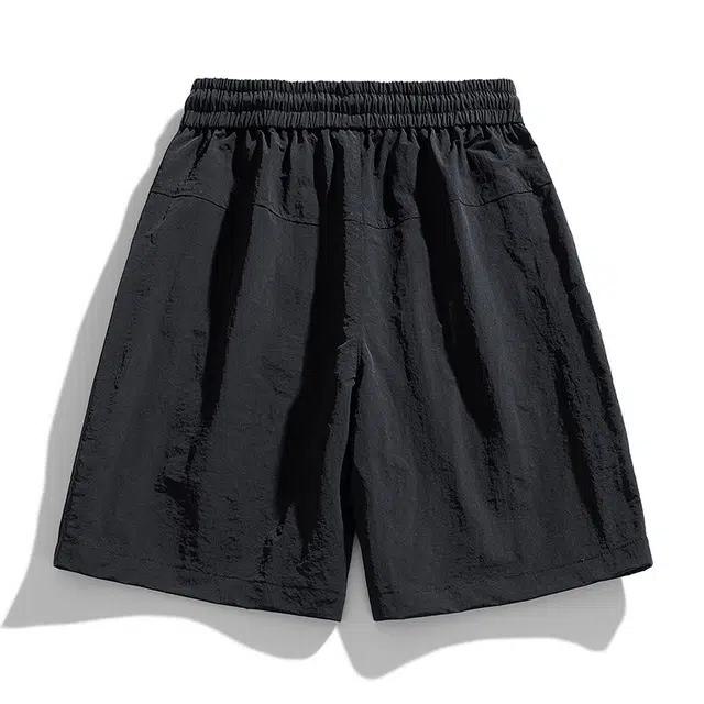 单爵 美式机能拉链设计运动裤登山速干休闲工装短裤 男女同款