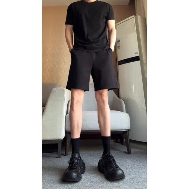 单爵 运动夏季冰丝休闲短裤 男女同款