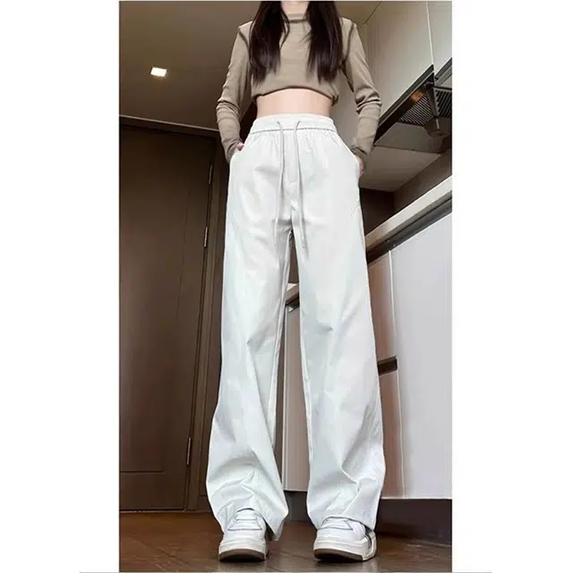 引创 夏季户外工装风显瘦显腿长薄款多版型裤子休闲裤 男女同款