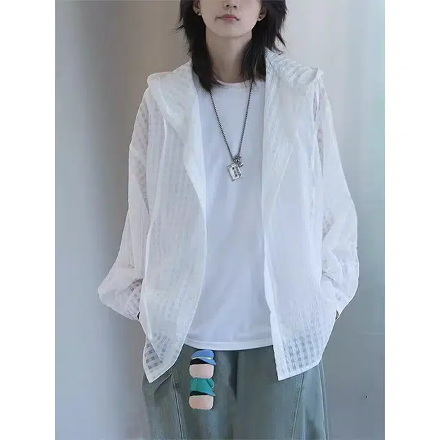 单爵 连帽速干薄款防晒服 男女同款