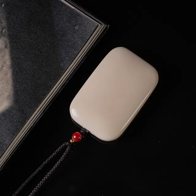 嫒柯 新中式小众高级感 百搭小清新  万事如意 大吉大利#好运 象牙果 吊坠 男女同款情侣款