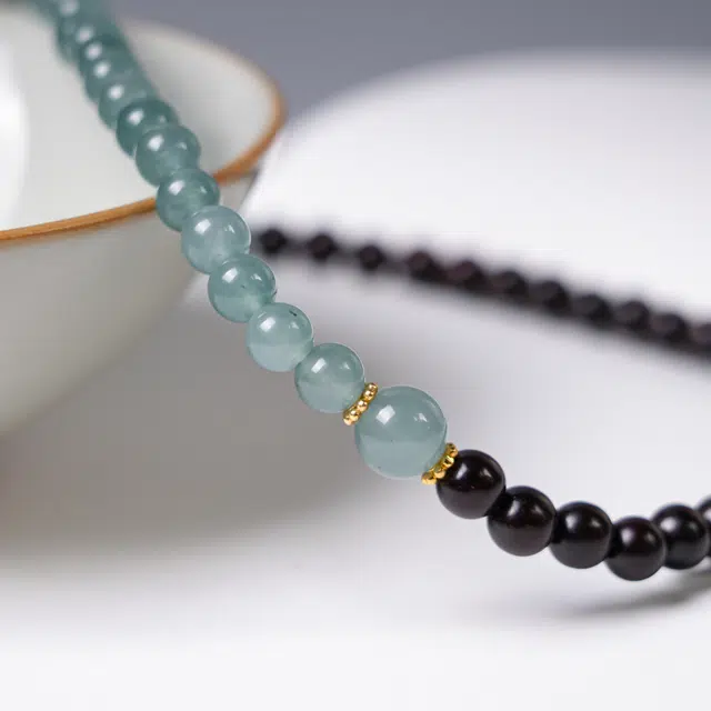 【八方来财】 嫒柯 国潮新中式轻奢高级感文玩盘玩佛珠念珠招财进宝节节高升诸事顺遂财源广进财源滚滚好运 紫檀属 手串 男女同款情侣款