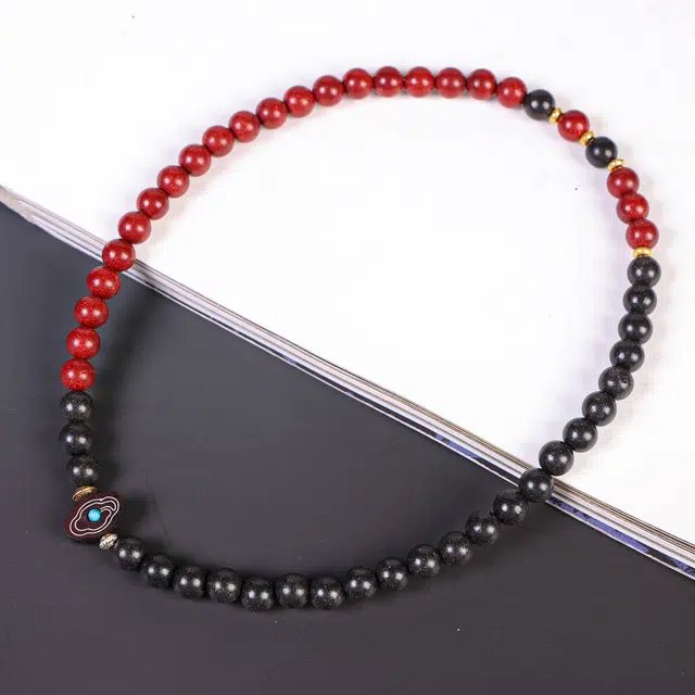 嫒柯 国潮新中式轻奢高级文玩八方来财招财纳福盘玩复古风文艺风#好运 合香珠 手串 男女同款情侣款