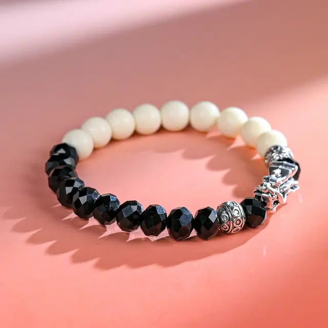 嫒柯 国潮新中式轻奢高级感佛珠念珠盘玩文玩好运莲莲 诸事顺遂 招财纳福 八方来财转运百搭#好运 象牙果 手串 男女同款情侣款