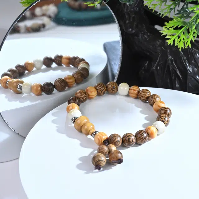 嫒柯 国潮新中式 轻奢高级文玩 鹏程万里 喜上眉梢 吉祥如意 鸡翅木 手串 男女同款情侣款