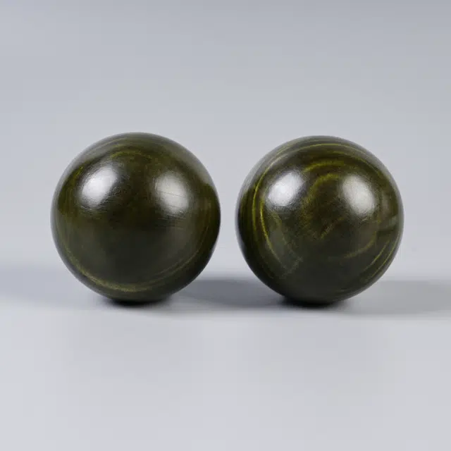 嫒柯 国潮新中式百搭轻奢高级时来运转大吉大利吉祥如意文玩#好运 楠木 把件 男女同款情侣款