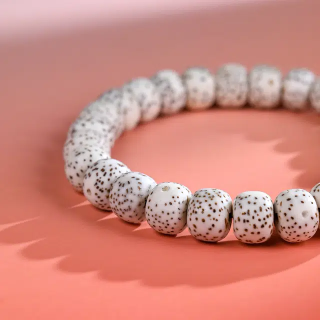 嫒柯 国潮新中式轻奢高级感佛珠念珠盘玩文玩好运莲莲 诸事顺遂 招财纳福 八方来财转运百搭#好运 星月菩提 手串 男女同款情侣款