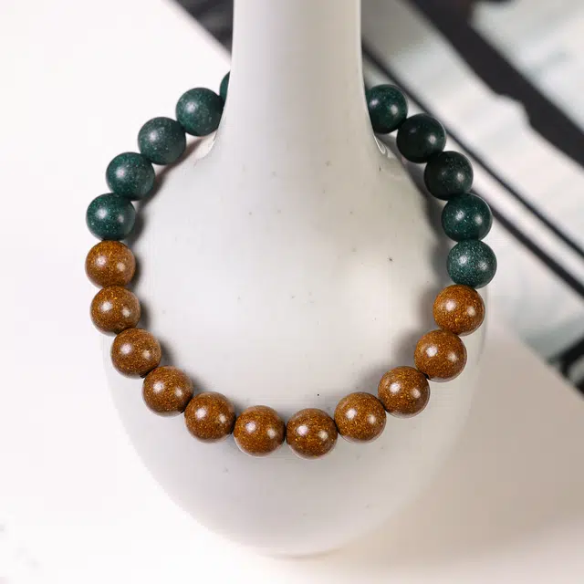 嫒柯 国潮新中式轻奢高级感文玩  招财进宝 八方来财 合香珠 手串 男女同款情侣款