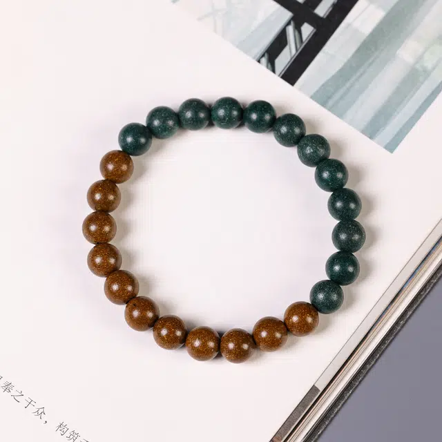 嫒柯 国潮新中式轻奢高级感文玩  招财进宝 八方来财 合香珠 手串 男女同款情侣款