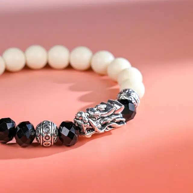 嫒柯 国潮新中式轻奢高级感佛珠念珠盘玩文玩好运莲莲 诸事顺遂 招财纳福 八方来财转运百搭#好运 象牙果 手串 男女同款情侣款