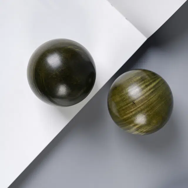 嫒柯 国潮新中式百搭轻奢高级时来运转大吉大利吉祥如意文玩#好运 楠木 把件 男女同款情侣款