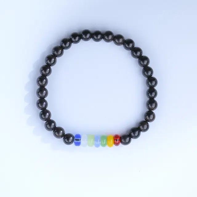 嫒柯 国潮新中式百搭轻奢简约高级设计感素雅美文玩盘玩念珠佛珠观复古风文艺风青春永驻身体健康转运#好运 黑檀 手串 男女同款情侣款