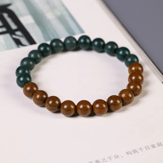 嫒柯 国潮新中式轻奢高级感文玩  招财进宝 八方来财 合香珠 手串 男女同款情侣款