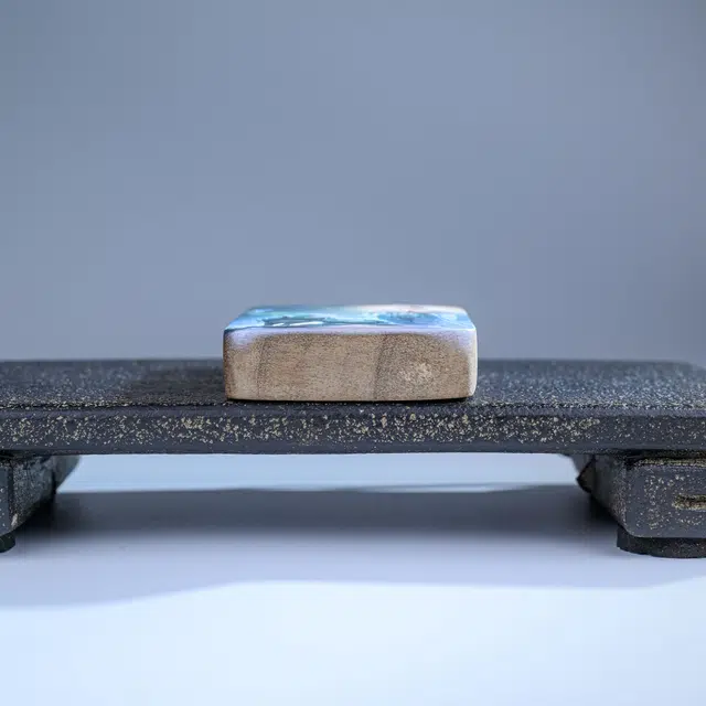 嫒柯 国潮新中式百搭轻奢简约高级设计感素雅美观复古风文艺风事业有成步步高升转运节节高#好运 楠木 木作项链 男女同款情侣款