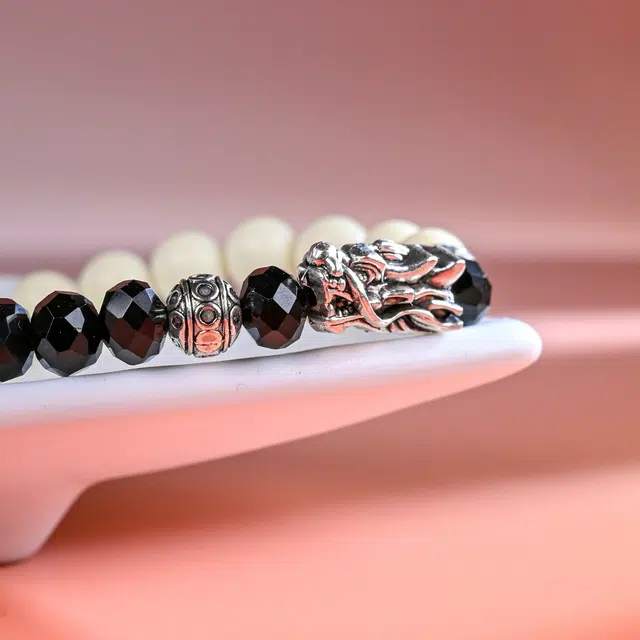 嫒柯 国潮新中式轻奢高级感佛珠念珠盘玩文玩好运莲莲 诸事顺遂 招财纳福 八方来财转运百搭#好运 象牙果 手串 男女同款情侣款