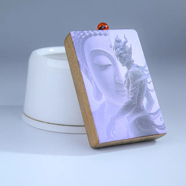 嫒柯 国潮新中式百搭轻奢简约高级设计感素雅美观复古风文艺风福寿平安岁岁安康转运节节高#好运 楠木 项链 男女同款情侣款