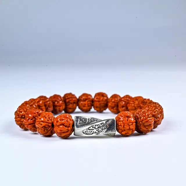 嫒柯 国潮新中式百搭轻奢高级文玩盘玩佛珠念珠福享连绵鹏程万里复古风文艺风转运#好运 金刚菩提 手串 男女同款情侣款