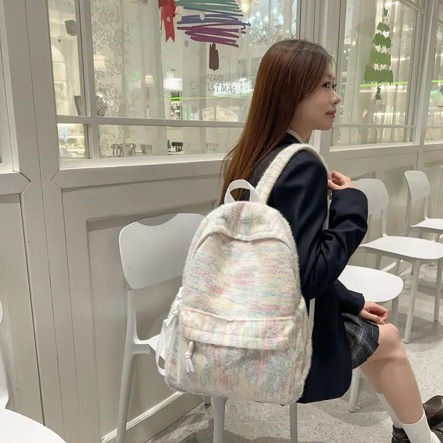泰格奴 工装机能百搭个性运动街头旅行大容量背包初中生高中生大学生上课百搭书包 尼龙 双肩包 男女同款情侣款 黄色/绿色/红色/白色