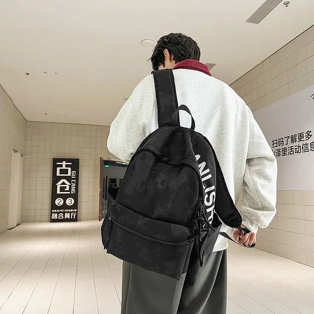 泰格奴 高颜值时尚简约潮流 尼龙 双肩包 常规 男女同款情侣款 多色