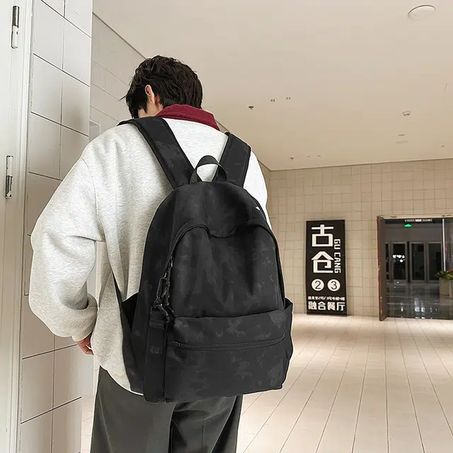 泰格奴 高颜值时尚简约潮流 尼龙 双肩包 常规 男女同款情侣款 多色