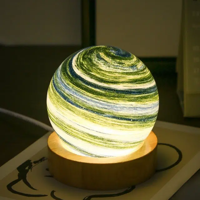 皮皮豆 浪漫系银河星空小夜灯 星河璀璨宇宙氛围灯 礼盒装 成品模型