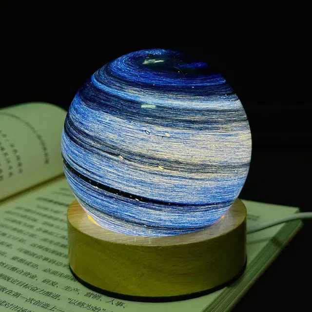 皮皮豆 浪漫系银河星空小夜灯 星河璀璨宇宙氛围灯 礼盒装 成品模型
