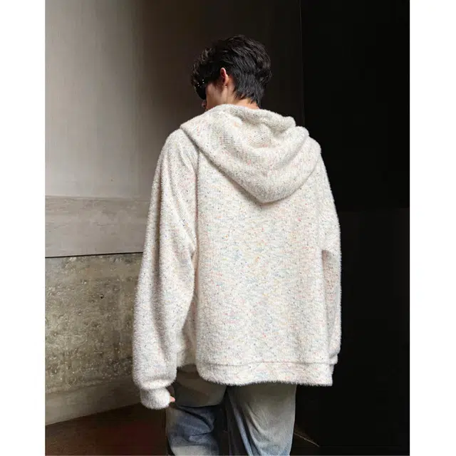 加荣 连帽针织卫衣外套男秋季美式慵懒风衬衫男款潮流宽松休闲套头衫男装时尚百搭青少年衬衣痞帅高级设计感长袖男士上衣 男女同款