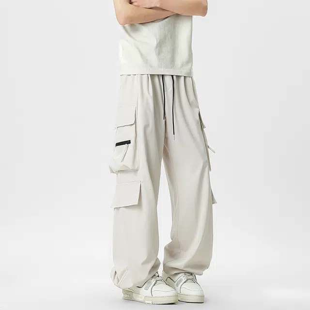 加荣 宽松休闲百搭工装裤 男女同款