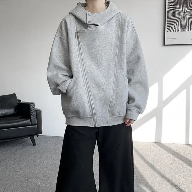 加荣 舒适情侣休闲百搭基础款套头潮流美式复古简约高级感卫衣 男女同款