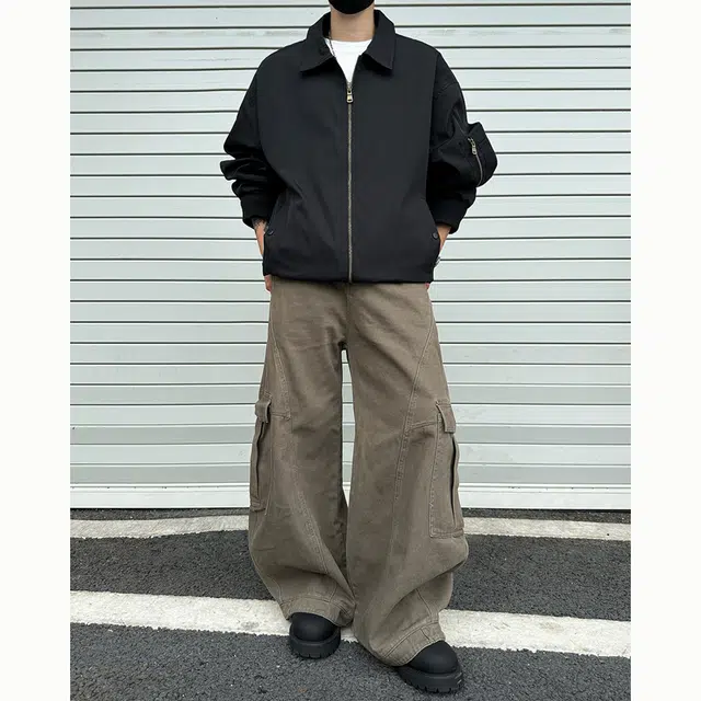 加荣 美式翻领飞行夹克男秋季休闲百搭棒球服男高街工装衣男款青少年痞帅男装上衣小众设计感外衣男士时尚高级感外套 男女同款