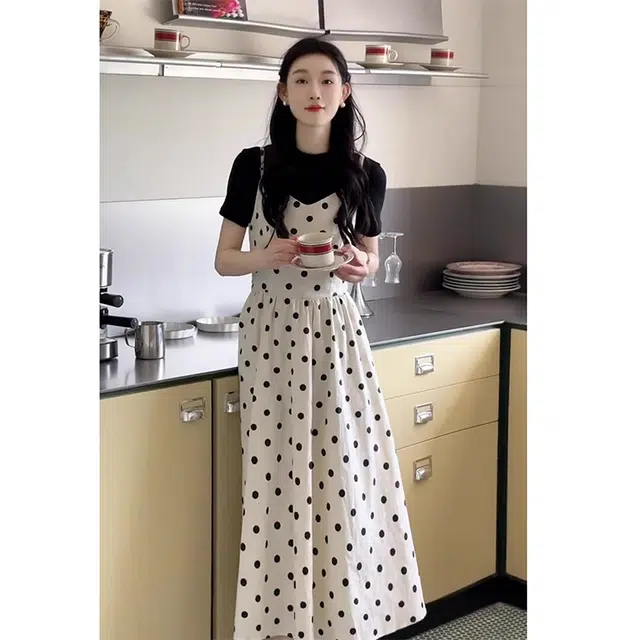 沐晓欣 通勤简约舒适裙装套装 女款