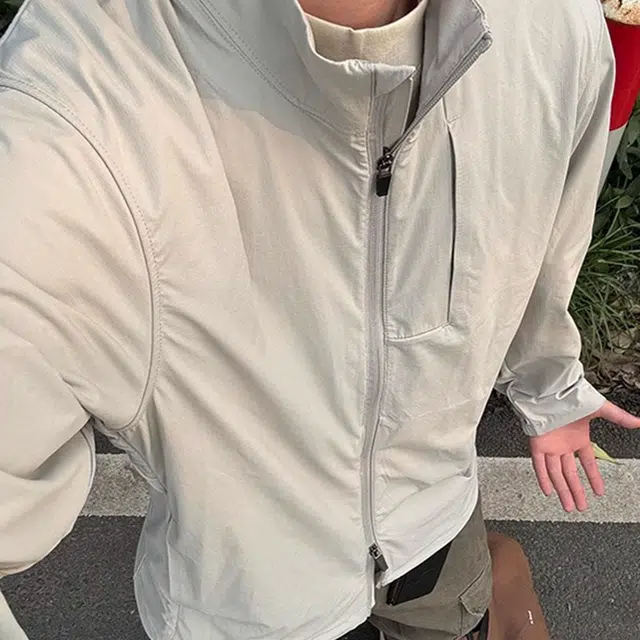 拾个壹先生 户外速干肌理感轻薄款休闲运动夹克外套 男女同款