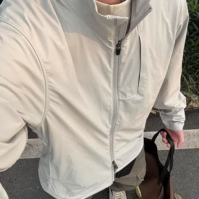 拾个壹先生 户外速干肌理感轻薄款休闲运动夹克外套 男女同款
