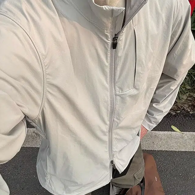 拾个壹先生 户外速干肌理感轻薄款休闲运动夹克外套 男女同款