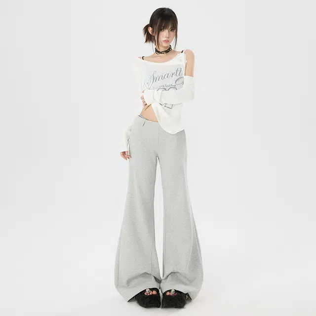 拾个壹先生 美式复古裤直筒做旧褶皱百搭工装牛仔裤 男女同款