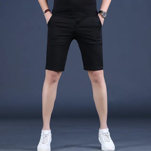 吉肯蒂 潮牌夏季薄款修身五分休闲短裤 男款