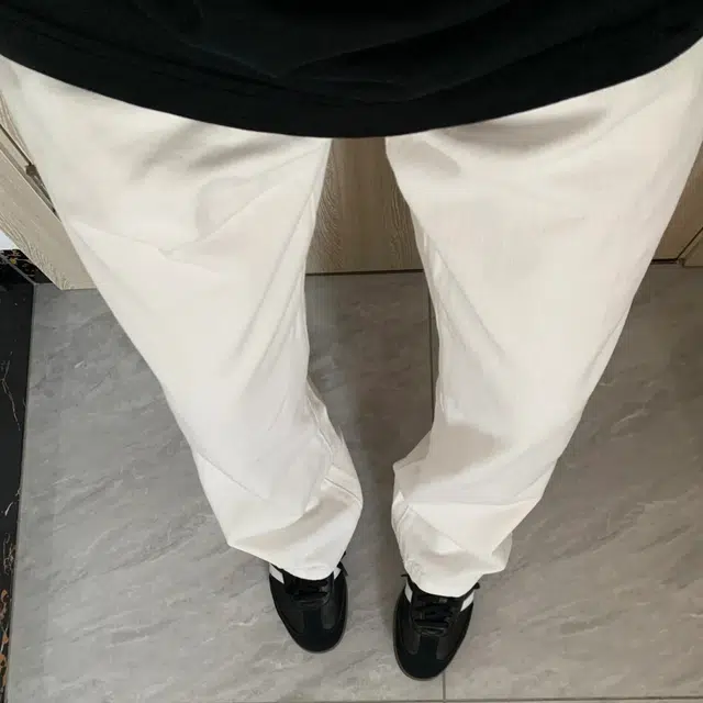 冈哉 美式潮流高街垂感纯色修身有弹直筒时尚潮牌日系个性日常通勤基础款休闲牛仔裤 男女同款