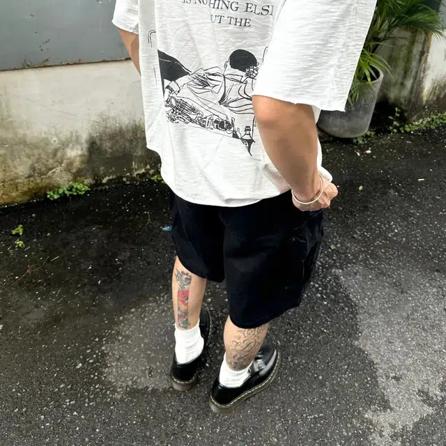 冈哉 美式高街复古冰丝凉感城市机能风户外透气校园百搭时尚潮流大口袋篮球五分裤直筒宽松工装短裤 男女同款